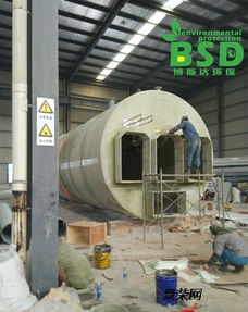 生活污水提升泵站與玻璃鋼生物除臭濾池站 創新專利產品引領環保新風潮